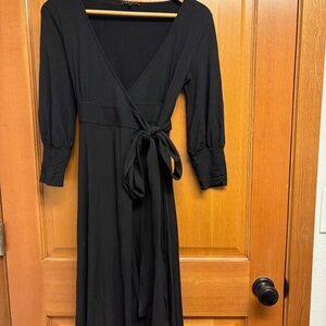 Black Theory wrap dress